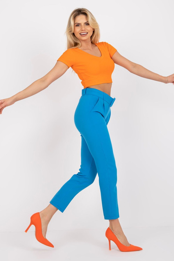 blue - Women trousers model 166890 Italy Moda U704-166890