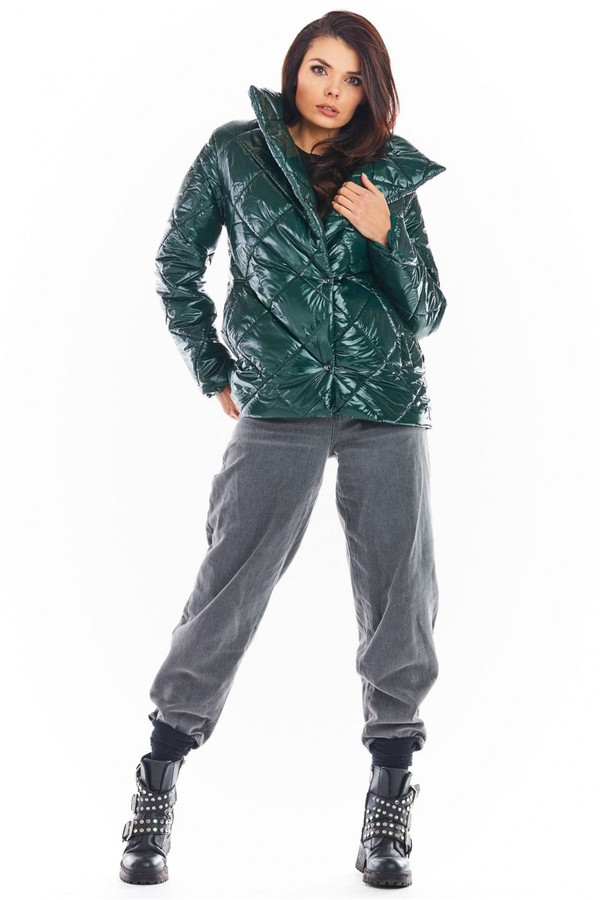 green - Jacket model 150776 awama U704-150776