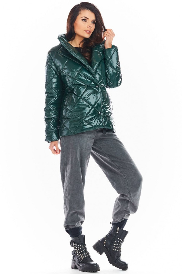 green - Jacket model 150776 awama U704-150776