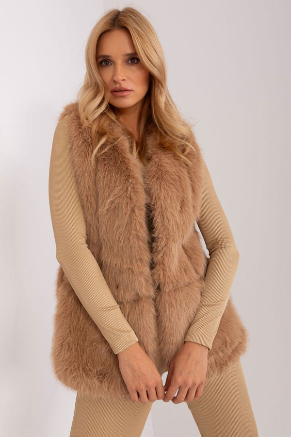 brown - Gilet model 186704 AT U704-186704