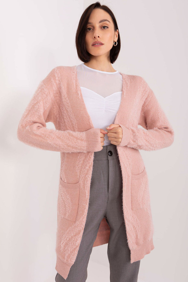 pink - Cardigan model 188281 AT U704-188281
