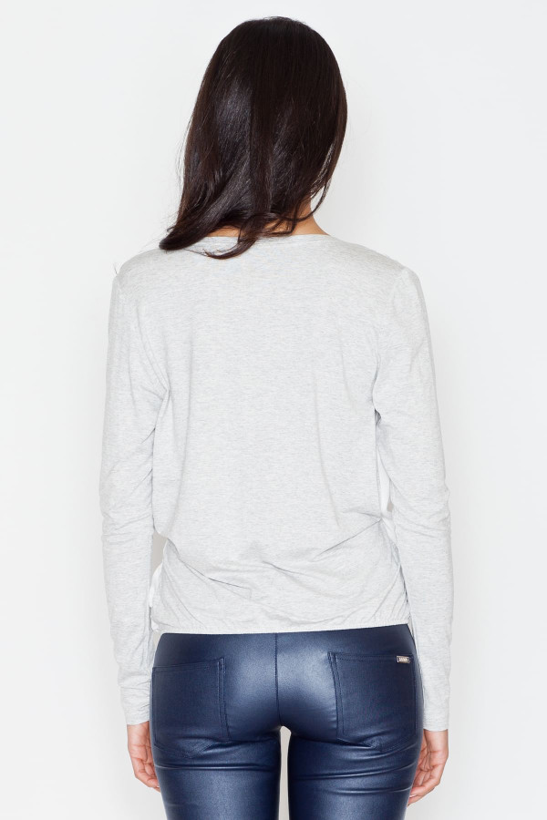 grey - Blouse model 43827 Figl U704-43827