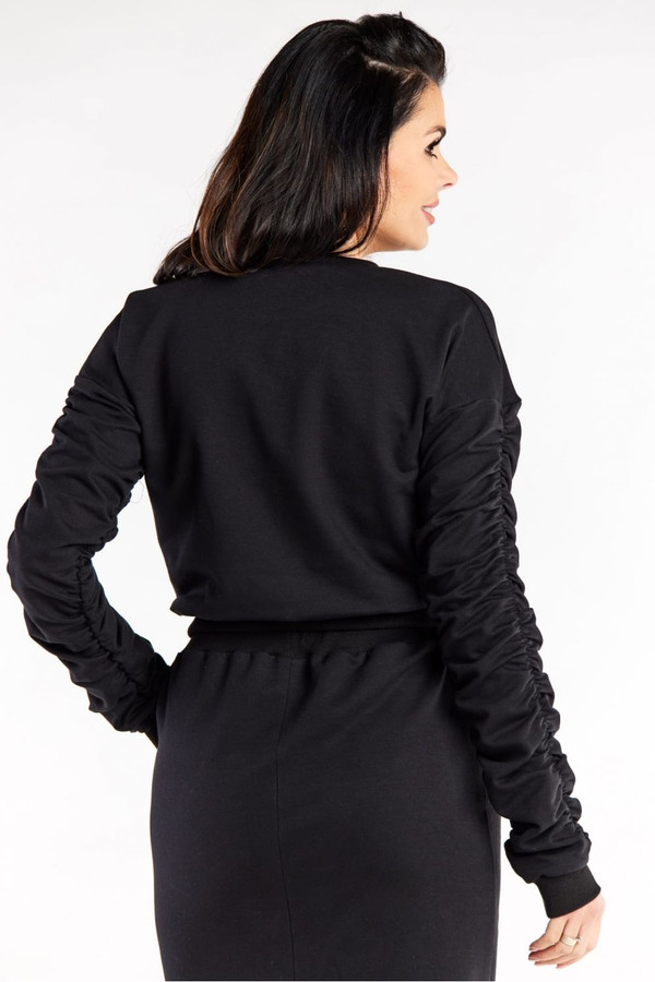 black - Sweatshirt model 188041 Infinite You U704-188041