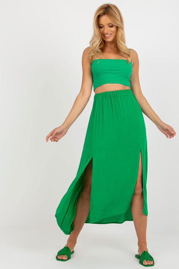 green - Skirt model 182113 Rue Paris U704-182113