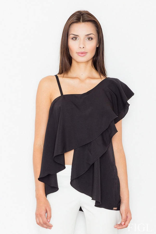 black - Blouse model 60713 Figl U704-60713