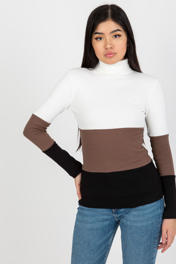 black - Turtleneck model 175119 Rue Paris U704-175119