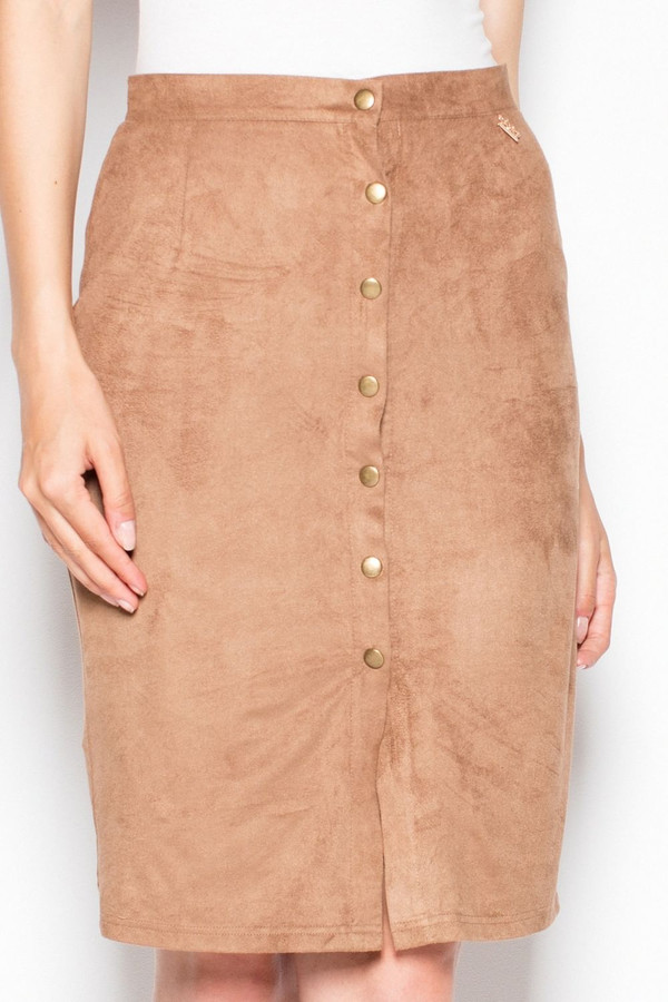 brown - Skirt model 77380 Venaton U704-77380