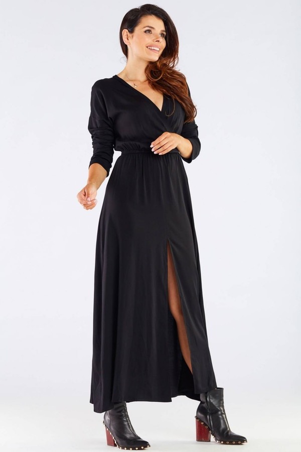 black - Daydress model 158619 awama U704-158619