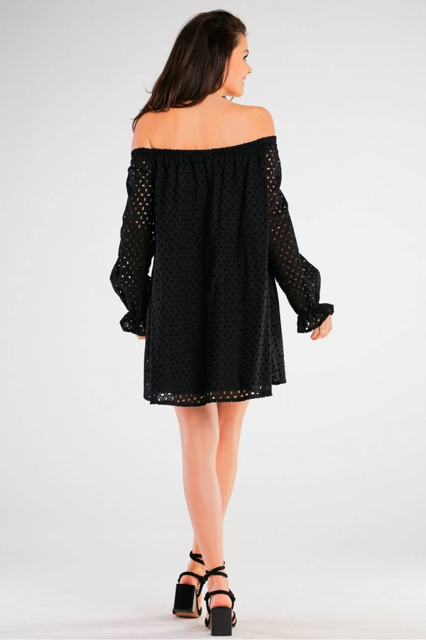 black - Daydress model 166806 awama U704-166806