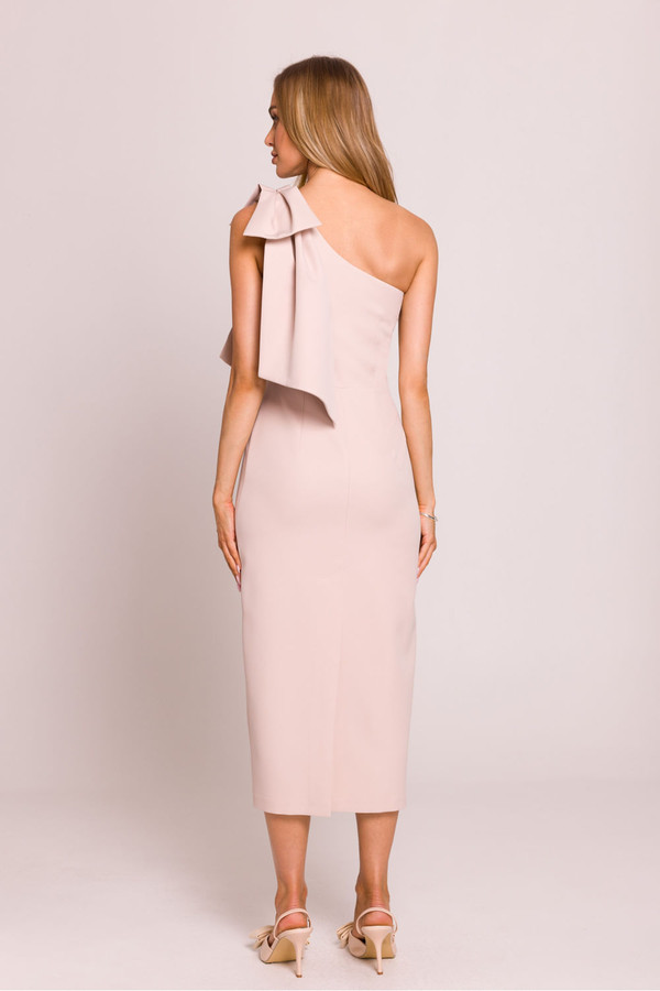 beige - Cocktail dress model 209268 Moe U704-209268