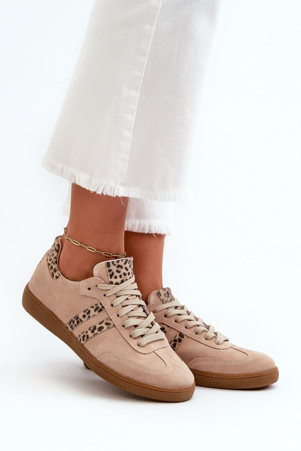 beige - Sport Shoes model 198448 Step in style U704-198448
