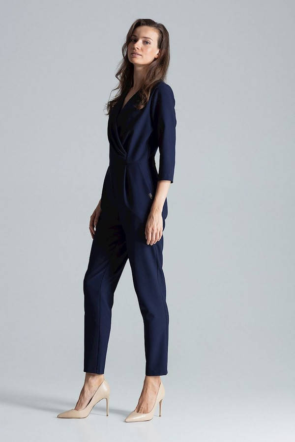 navy blue - Suit model 135806 Figl U704-135806