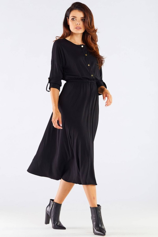 black - Daydress model 158748 awama U704-158748