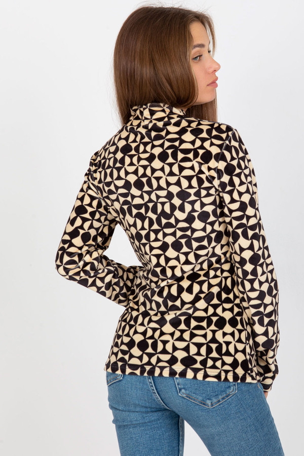beige - Blouse model 173721 Rue Paris U704-173721