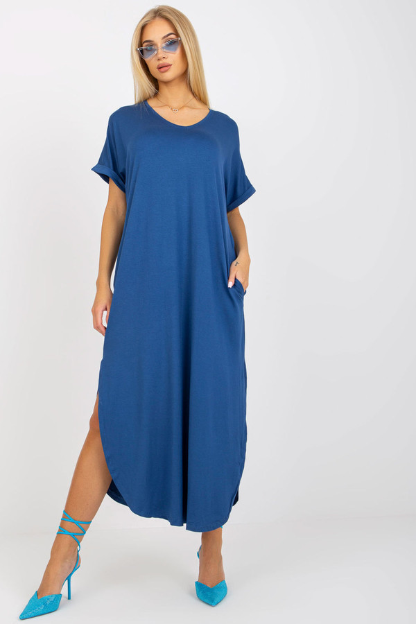 blue - Daydress model 167099 Och Bella U704-167099