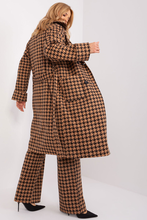 brown - Coat model 188804 Lakerta U704-188804