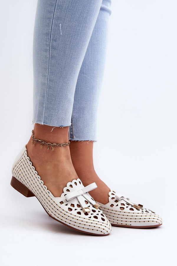 white - Ballet flats model 196306 Step in style U704-196306