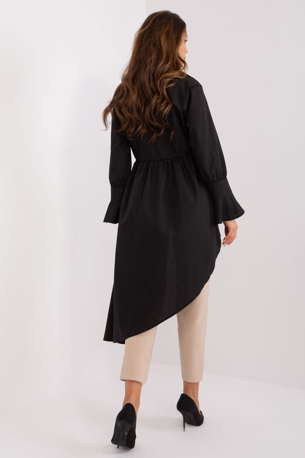 black - Long sleeve shirt model 190168 Lakerta U704-190168
