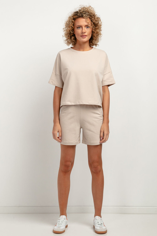 beige - Blouse model 183174 Tessita U704-183174