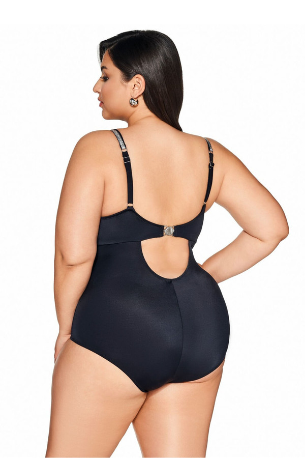 black - Swimsuit one piece model 211878 Ava U704-211878