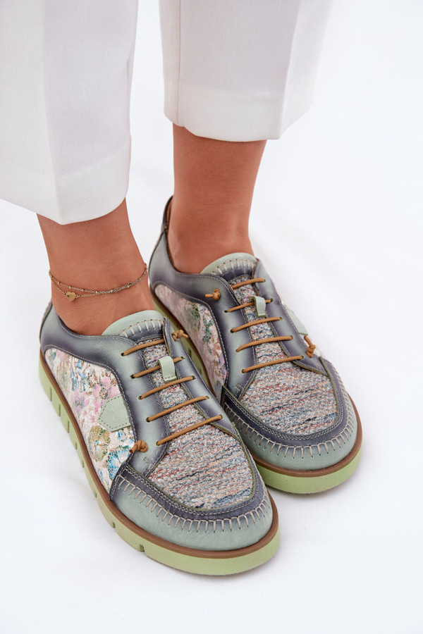 green - Half shoes model 212570 Step in style U704-212570