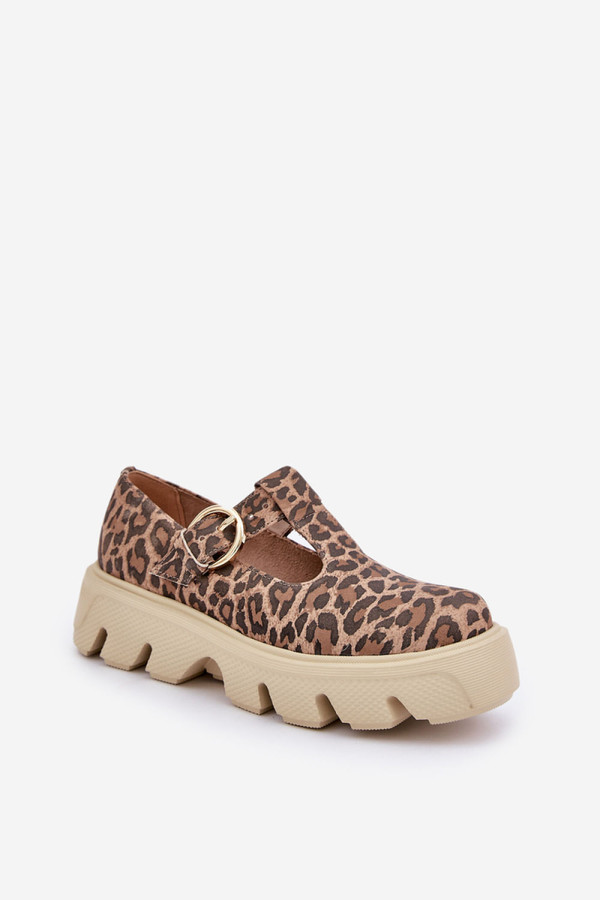 brown - Platform shoes model 208330 Step in style U704-208330