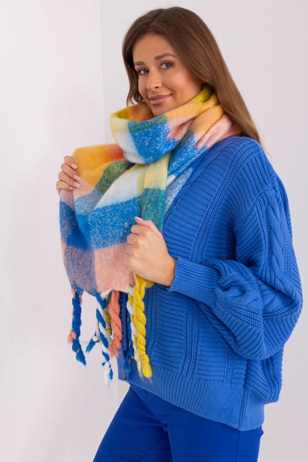 yellow - Shawl model 191703 AT U704-191703