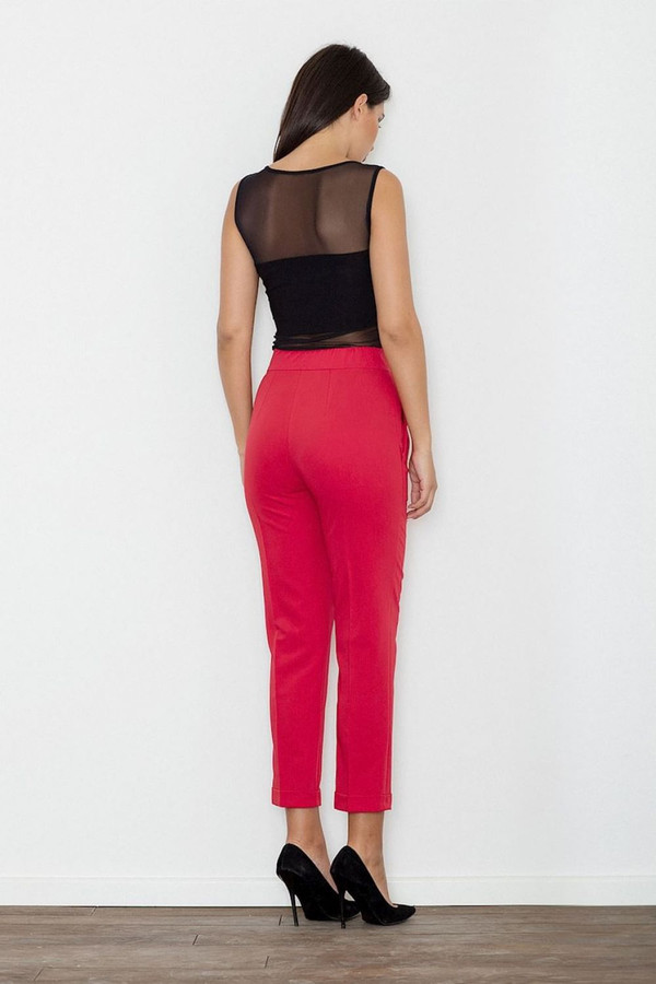 red - Women trousers model 111117 Figl U704-111117