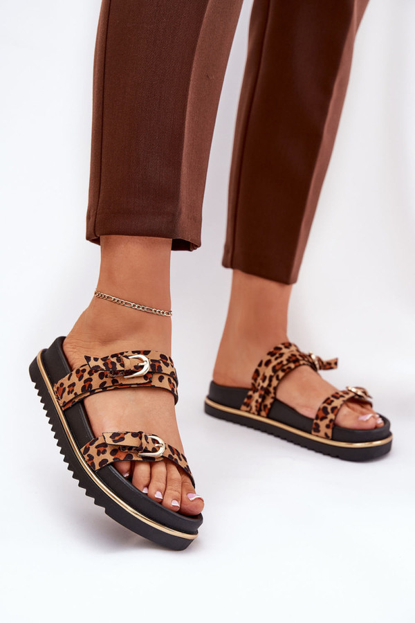 brown - Platform sandals model 212611 Step in style U704-212611