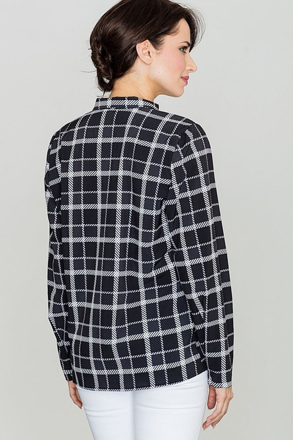 black - Long sleeve shirt model 114278 Lenitif U704-114278