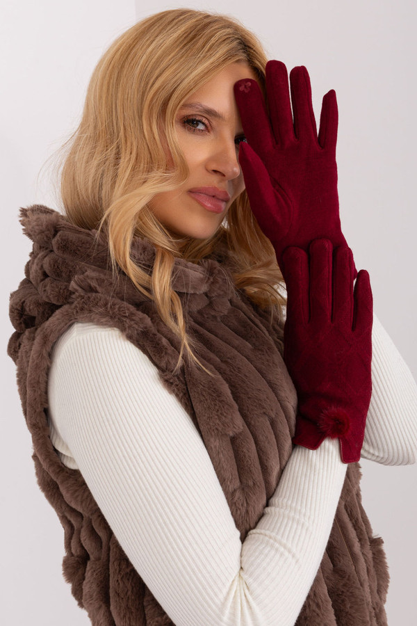 red - Gloves model 190795 AT U704-190795