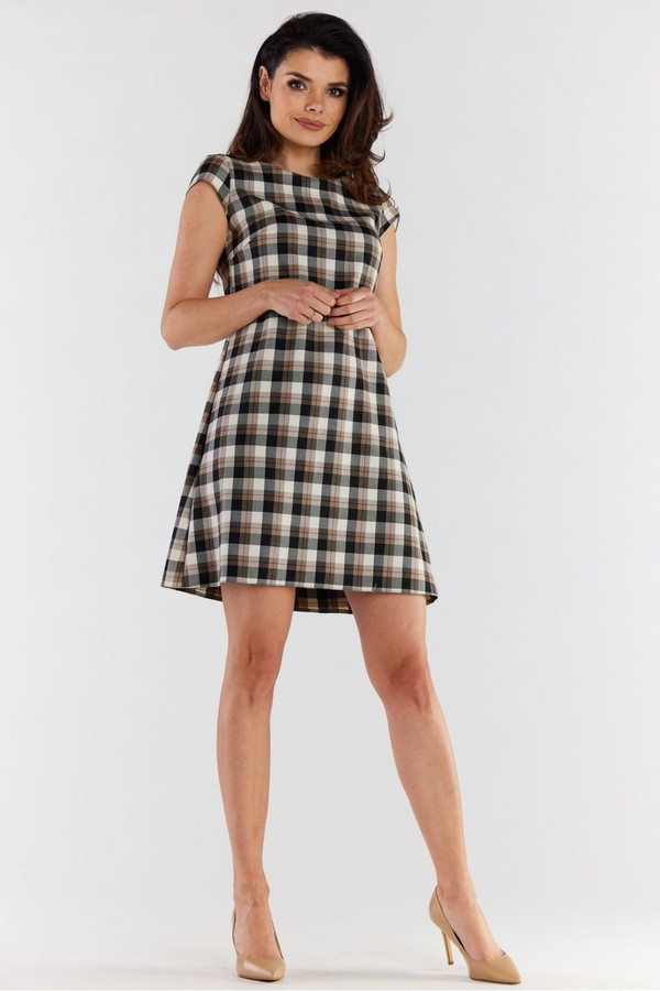 brown - Daydress model 176870 awama U704-176870