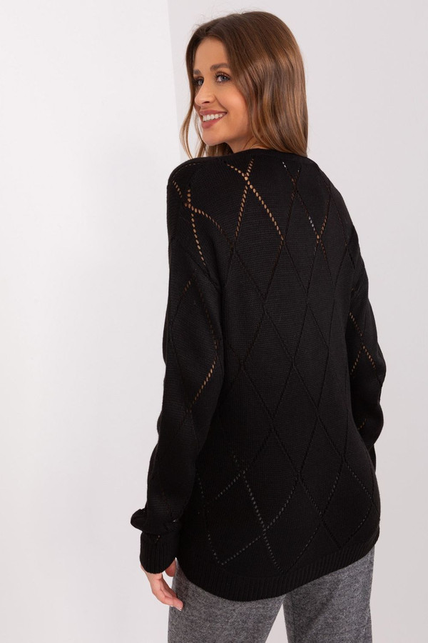 black - Cardigan model 208629 Rue Paris U704-208629