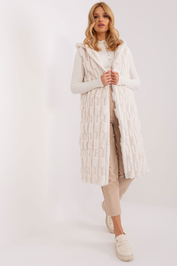 beige - Gilet model 190867 AT U704-190867