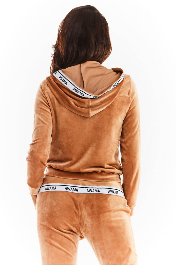 beige - Sweatshirt model 149771 awama U704-149771