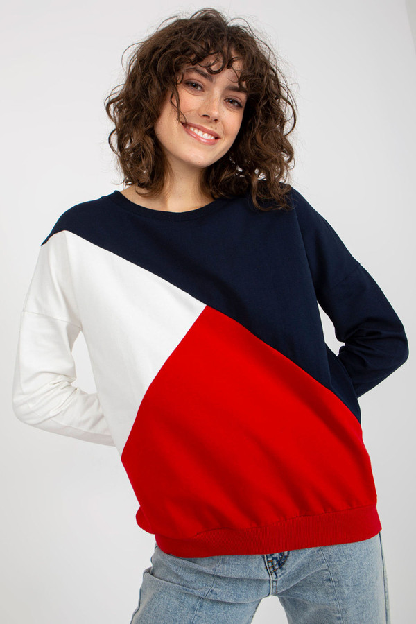 navy blue - Sweatshirt model 175193 Relevance U704-175193