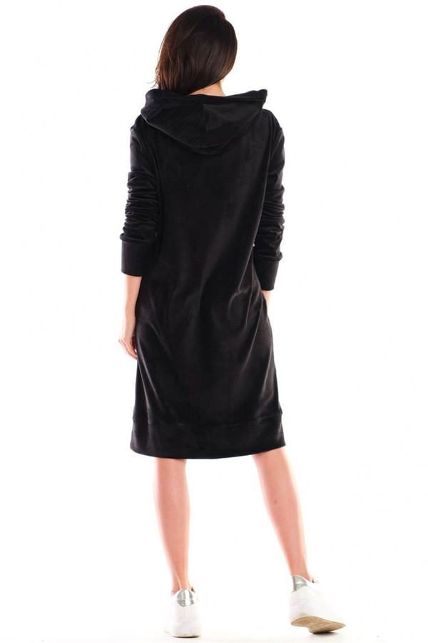 black - Daydress model 154797 awama U704-154797