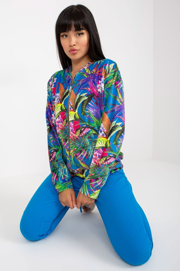 blue - Sweatshirt model 169454 Rue Paris U704-169454