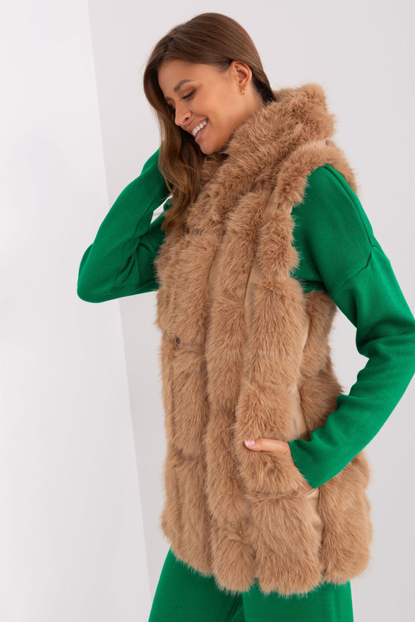 brown - Gilet model 187593 AT U704-187593