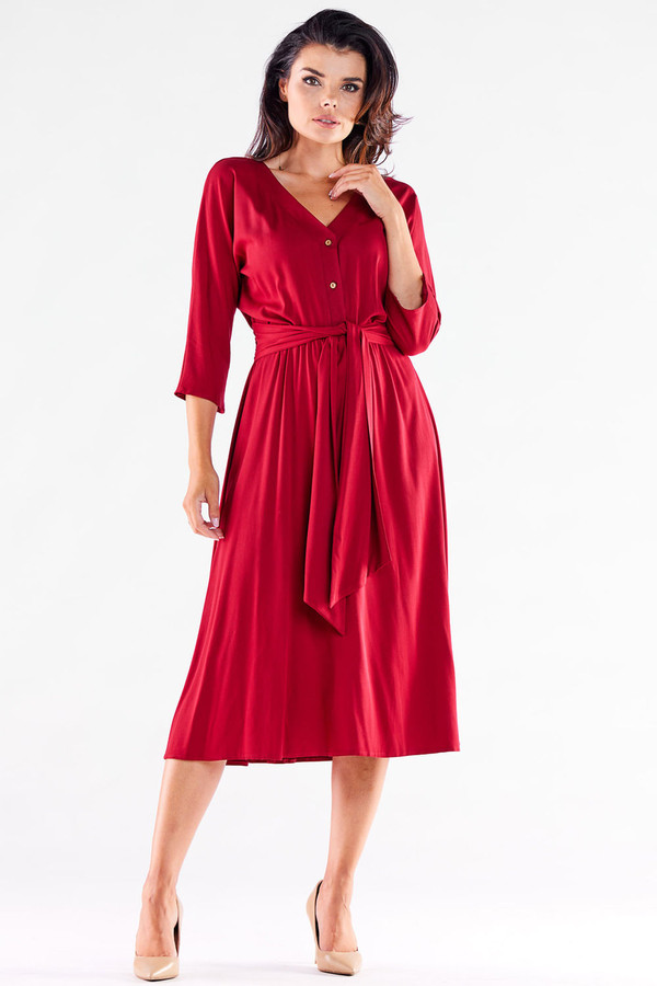 red - Daydress model 176877 awama U704-176877