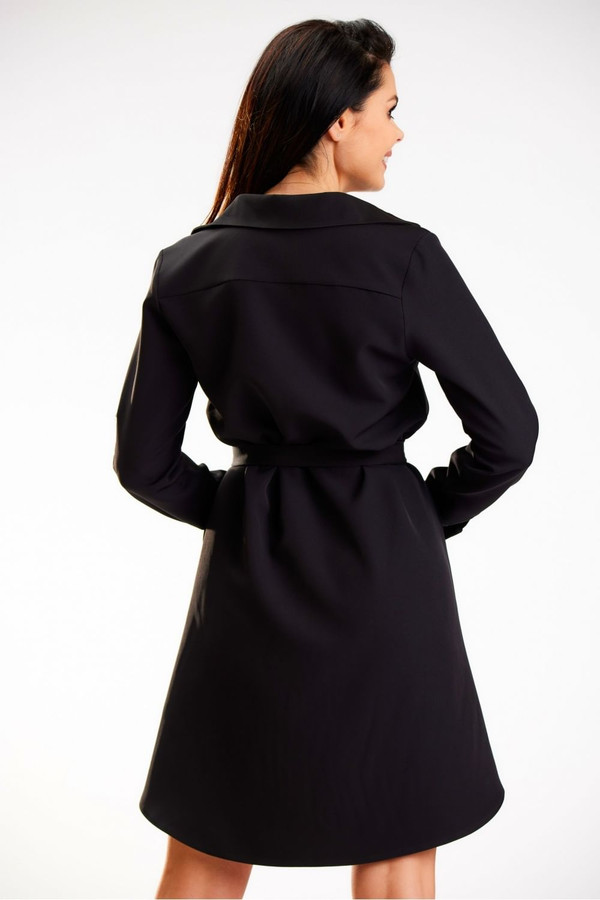 black - Daydress model 178680 awama U704-178680