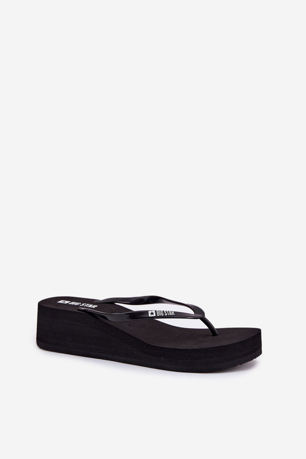 black - Japanese flip-flops model 212880 Step in style U704-212880