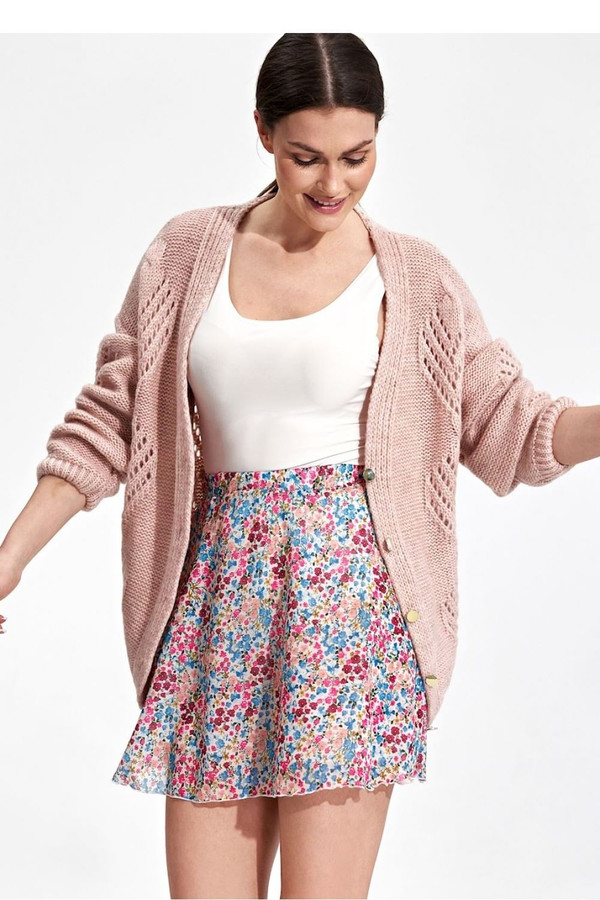 multicolor - Short skirt model 167804 Figl U704-167804