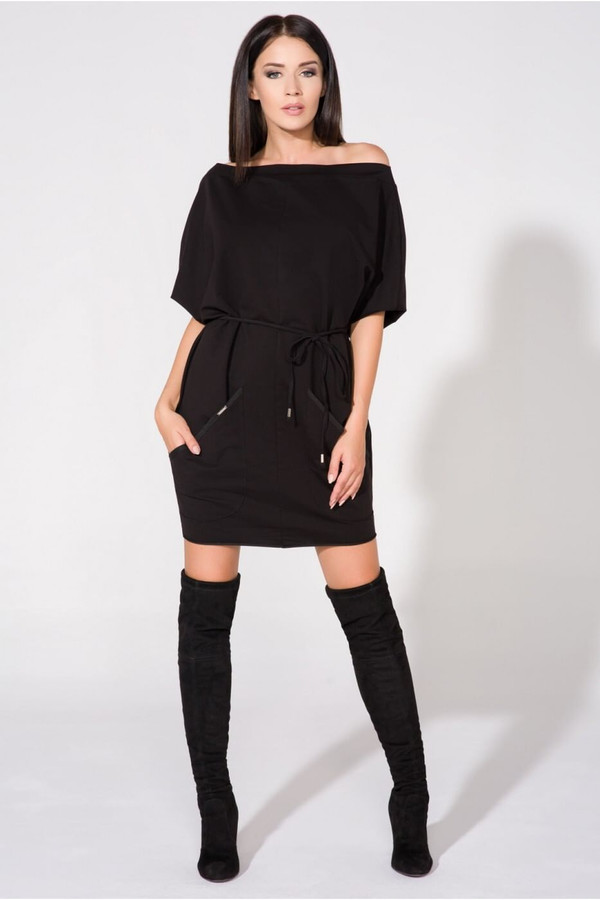 black - Daydress model 61691 Tessita U704-61691