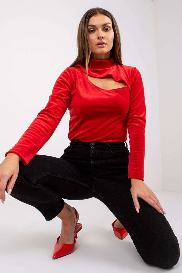red - Blouse model 161906 Italy Moda U704-161906