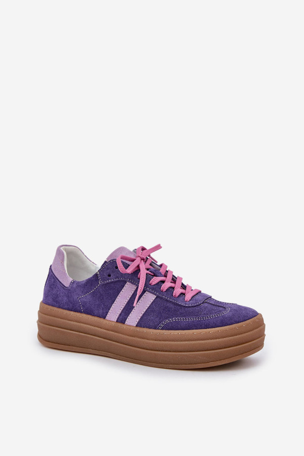 violet - Sport Shoes model 208546 Step in style U704-208546