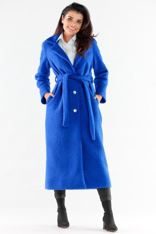 blue - Coat model 173854 awama U704-173854