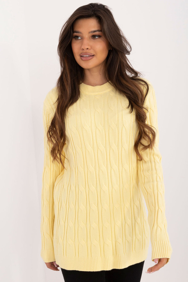 yellow - Jumper model 199535 AT U704-199535