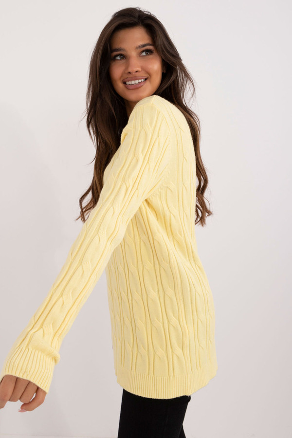 yellow - Jumper model 199535 AT U704-199535