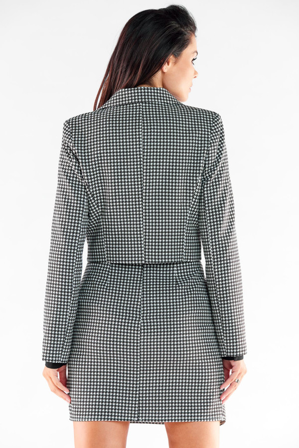 black - Jacket model 173906 awama U704-173906